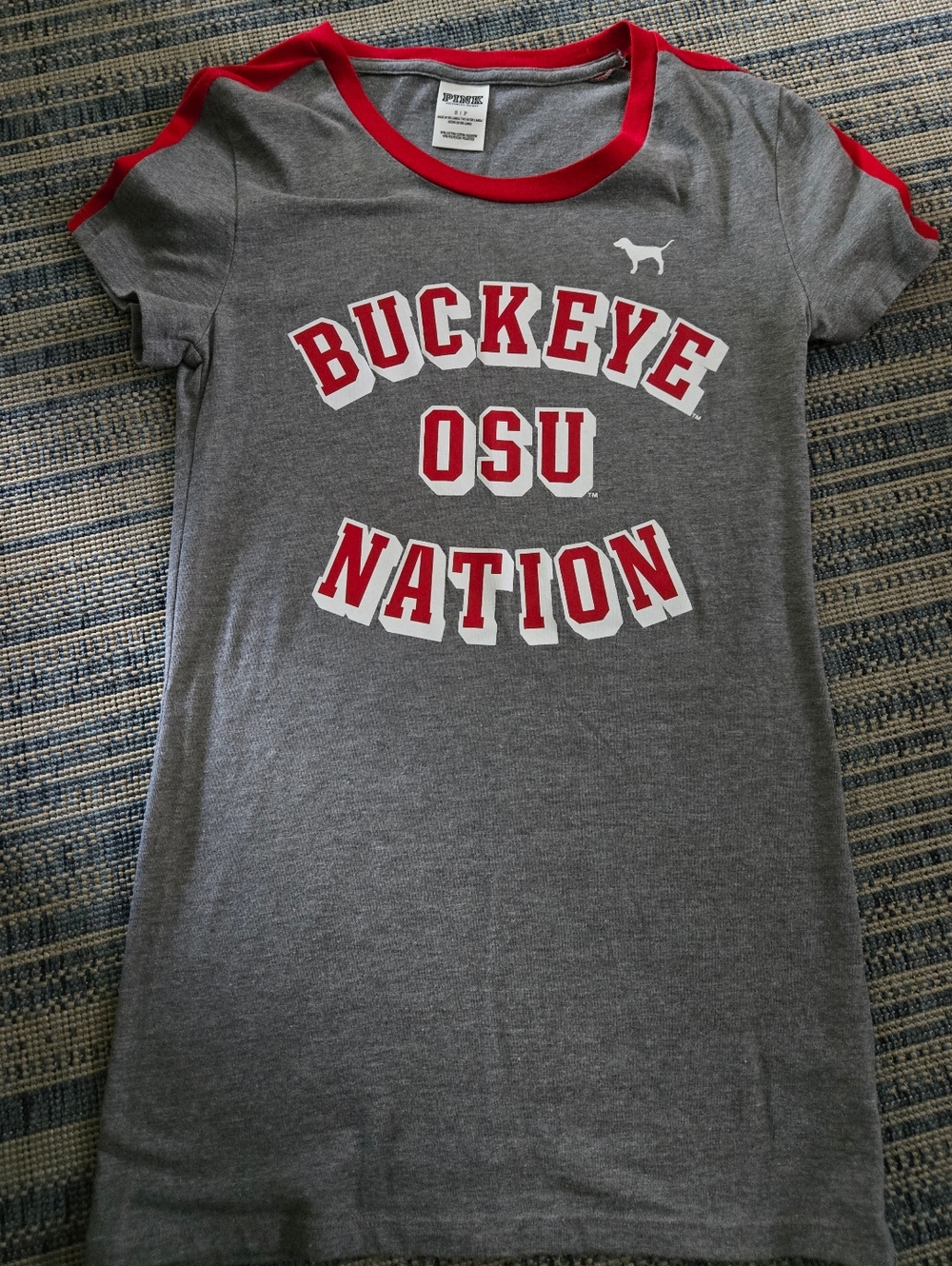 Pink Victoria's Secret Ohio State Shirt